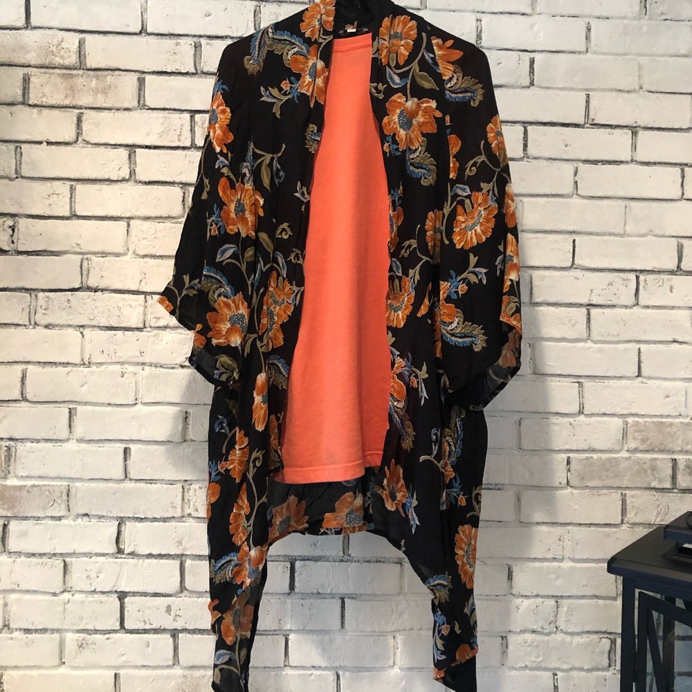 Cardigan, long and flowy